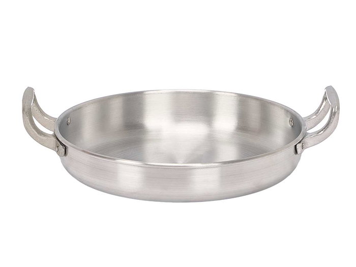 KINVARA Poêle en aluminium 24cm, Plata, Lot de 6