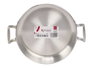KINVARA Poêle en aluminium 24cm, Plata, Lot de 6