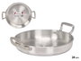 KINVARA Poêle en aluminium 24cm, Plata, Lot de 6