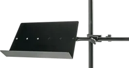 QUIKLOK QL B-1 Support pour pupitre avec pince, noir, acier, dimensions 300x60x190mm