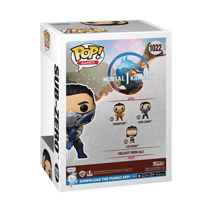 Funko POP! Mortal Kombat Sub Zero Figurine en Vinyle