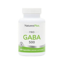 NATURES PLUS PRO GABA 500MG 60 CAPS