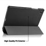 eSTUFF Housse Folio HOUSTON pour Samsung Galaxy Tab A8 10.5 - Protection magnétique fine avec support - Noir
