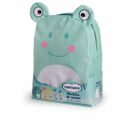 Nenuco Coffret Cadeau Bébé avec Sac à Dos Grenouille et Soins à l'Aloe Vera