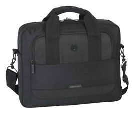 F.C. Barcelon - Malette pour PC Portable 15,6" Noir - 40 x 31 x 9 cm - Matière 900D