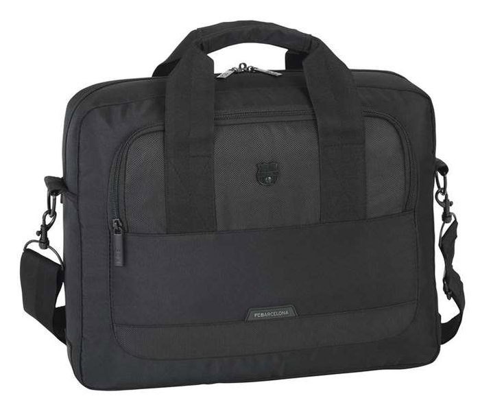 F.C. Barcelon - Malette pour PC Portable 15,6" Noir - 40 x 31 x 9 cm - Matière 900D F.C. Barcelon - Malette pour PC Portable 15,6" Noir - 40 x 31 x 9 cm - Matière 900D