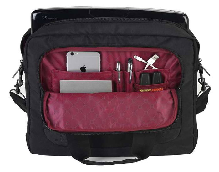 F.C. Barcelon - Malette pour PC Portable 15,6" Noir - 40 x 31 x 9 cm - Matière 900D F.C. Barcelon - Malette pour PC Portable 15,6" Noir - 40 x 31 x 9 cm - Matière 900D