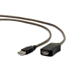 GEMBIRD Câble répéteur USB 2.0 Cablexpert 5m noir