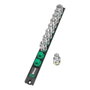 Wera Jeu de 9 douilles hexagonales avec rail C4 1/2 po