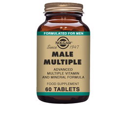 Solgar Male Multiple Complément Multivitamines pour Homme - 60 Comprimés