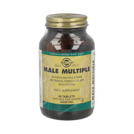 Solgar Male Multiple Complément pour Homme 60 Comprimés