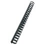 Peigne de reliure GBC CombBind Noir 25 mm (50 Unités)