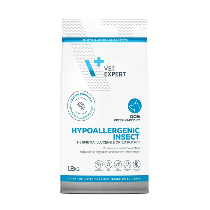 Nourriture VETEXPERT Hypoallergenic Insect Dog 12 kg Nourriture VETEXPERT Hypoallergenic Insect Dog 12 kg