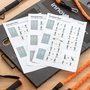 Pack système d'entraînement portable avec guide d'exercices et gilet sauna homme L InnovaGoods