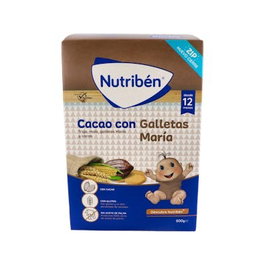 NUTRIBEN CACAO GALLETAS MARIA PAPILLA 500g