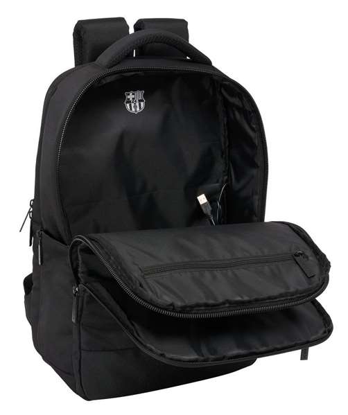 Safta Mochila Premium F.C.Barcelona - Sac à dos portable 15,6 pouces, compartiment tablette, port USB, 29 x 44 x 15 cm Safta Mochila Premium F.C.Barcelona - Sac à dos portable 15,6 pouces, compartiment tablette, port USB, 29 x 44 x 15 cm