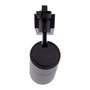Projecteur de rail LED 30W 2700Lm CRI90 4200K Monophasé Noir Antireglet