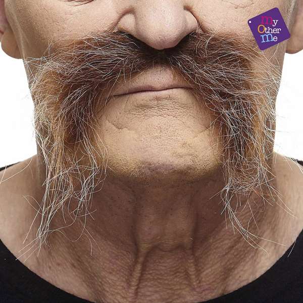 My Other Me - Bigote Única - Jeu de déguisement moustache unique pour enfant - Taille unique - Dès 3 ans