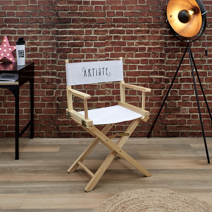 Home Deco Factory Chaise de réalisateur Artiste Home Deco Factory Chaise de réalisateur Artiste