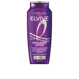 L'Oréal Paris Elvive Collagen Lifter Shampoing Volumisant, Enrichi en Peptides de Collagène pour +80% de Volume Durable, Soin des Cheveux Fins, 700 ml