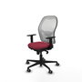 Piqueras y Crespo Chaise de Bureau 1D036G0 Bordeaux