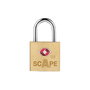 Verrouillage des clés Scape Travel TSA-386 Laiton Rectangulaire