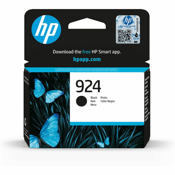 HP 924 Cartouche d'encre noire HP 924 Cartouche d'encre noire