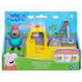 Hasbro Peppa Pig - Remorque de Grand-Père Chien - F9519 - Camion-Grue avec Figure Articulée - Jouet pour Enfants Dès 3 Ans