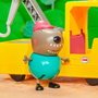 Hasbro Peppa Pig - Remorque de Grand-Père Chien - F9519 - Camion-Grue avec Figure Articulée - Jouet pour Enfants Dès 3 Ans