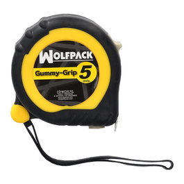 WOLFPACK LINEA PROFESIONAL Mètre déroulant Grip Topline à blocage 5m