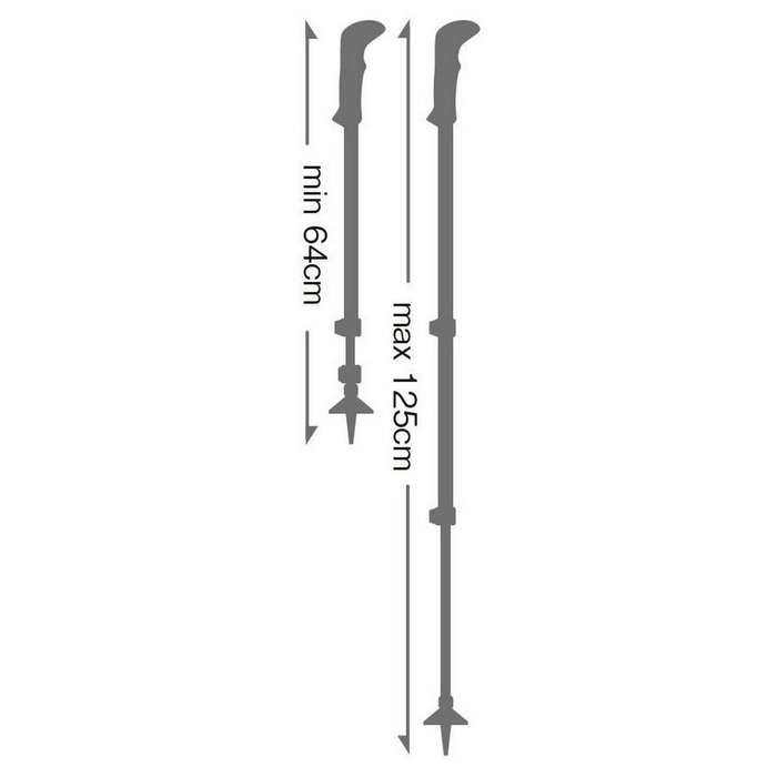 Bâton Trekking Leki 65221191