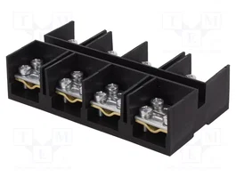 PAWBOL Barrette de jonction d'alimentation 125A noir