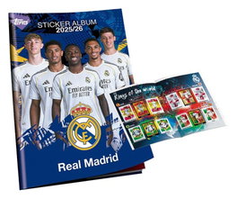 Real Madrid 2025/26 album pour stickers Set