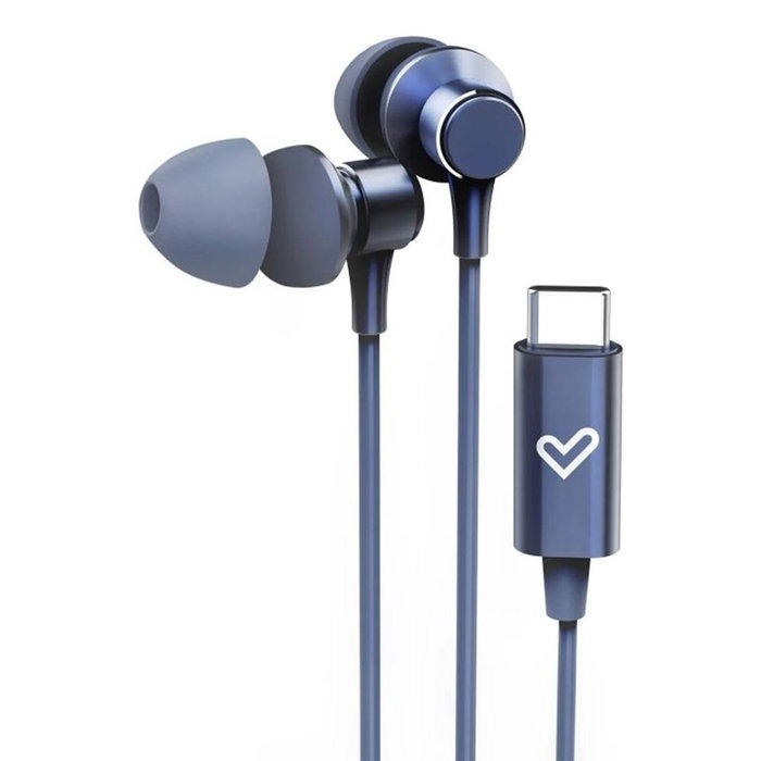 Energy Sistem Metallized Type C - Écouteurs Intra-auriculaires Filaire USB-C avec Microphone, Bleu Energy Sistem Metallized Type C - Écouteurs Intra-auriculaires Filaire USB-C avec Microphone, Bleu