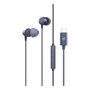 Energy Sistem Metallized Type C - Écouteurs Intra-auriculaires Filaire USB-C avec Microphone, Bleu