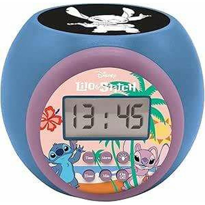 Radio réveil avec projecteur LCD Lexibook Stitch