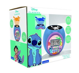 Lexibook - Réveil Projecteur Stitch avec Temporisateur - Figurine - Horloge pour Enfant - Plastique/Métal - 3 piles AAA