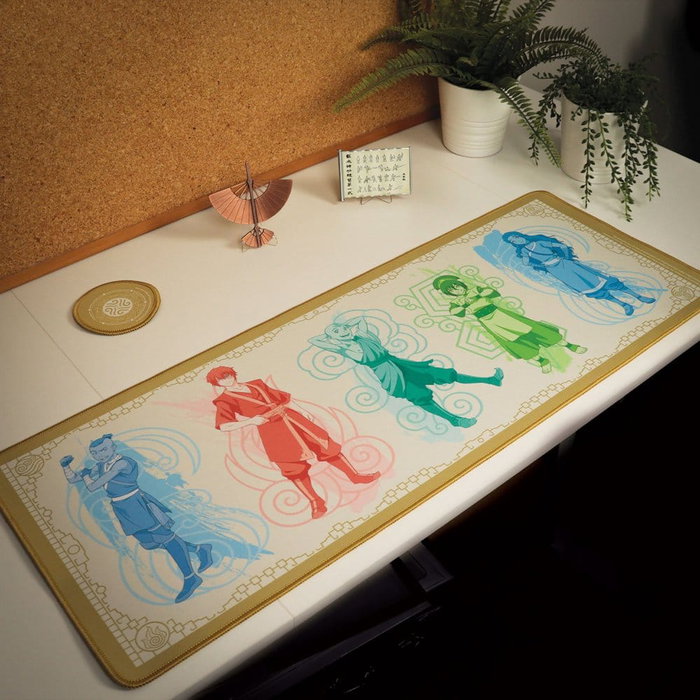 FaNaTtik Avatar, le dernier maître de l'air set sous-mains revêtu & sous-verre Elements FaNaTtik Avatar, le dernier maître de l'air set sous-mains revêtu & sous-verre Elements
