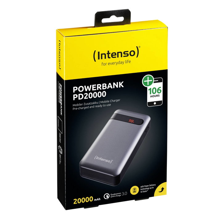 Intenso PD20000 Power Delivery 20000 mAh Anthracite