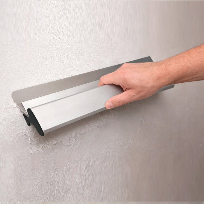 WOLFPACK LINEA PROFESIONAL Llana en aluminium et acier inoxydable pour plâtre 50 cm WOLFPACK LINEA PROFESIONAL Llana en aluminium et acier inoxydable pour plâtre 50 cm