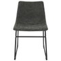 Home Deco Factory Chaise James Gris foncé