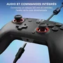 Turtle Beach Rematch Manette Gaming Filaire RGB pour Nintendo Switch 2 - Noir avec Sticks à Effet Hall