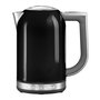 Kitchenaid 5KEK1722 Bouilloire électrique 1,7 L noir avec écran numérique, 6 niveaux de température (50-100 °C) et maintien de chaleur