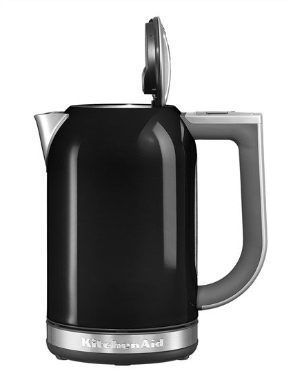 Kitchenaid 5KEK1722 Bouilloire électrique 1,7 L noir avec écran numérique, 6 niveaux de température (50-100 °C) et maintien de chaleur
