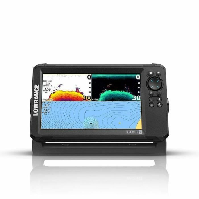 Lowrance Eagle 9 Combiné GPS sondeur avec sonde HDI et écran IPS
