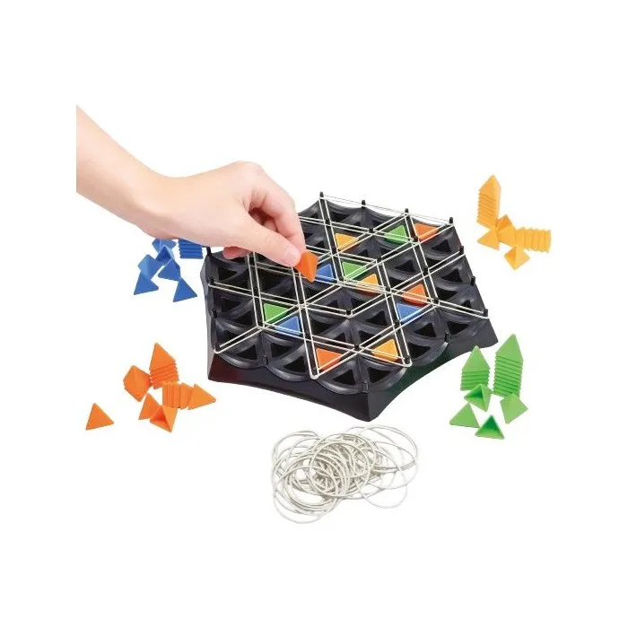 Megableu Triggle - Jeu de société stratégique et malin pour 2 à 4 joueurs - À partir de 8 ans - Version française