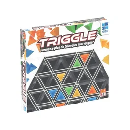 Megableu Triggle - Jeu de société stratégique et malin pour 2 à 4 joueurs - À partir de 8 ans - Version française