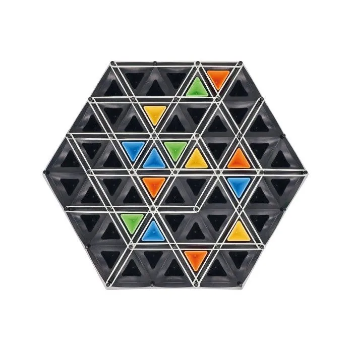 Megableu Triggle - Jeu de société stratégique et malin pour 2 à 4 joueurs - À partir de 8 ans - Version française