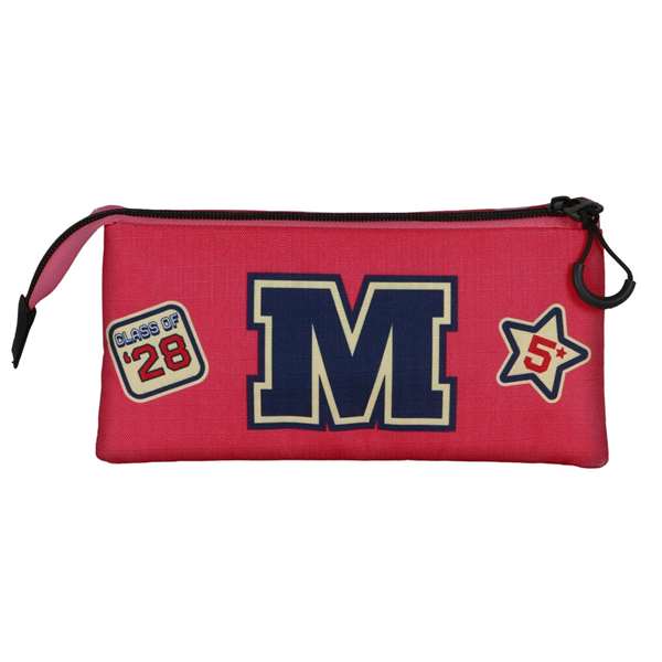 Karactermania Estuche Portatodo Triple Minnie Mouse Class - Trousse à crayons Minnie Mouse triple compartiments 23,5 x 10 x 5 cm