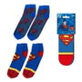 Cerdá Pack de 2 chaussettes de cheville Superman 38-45